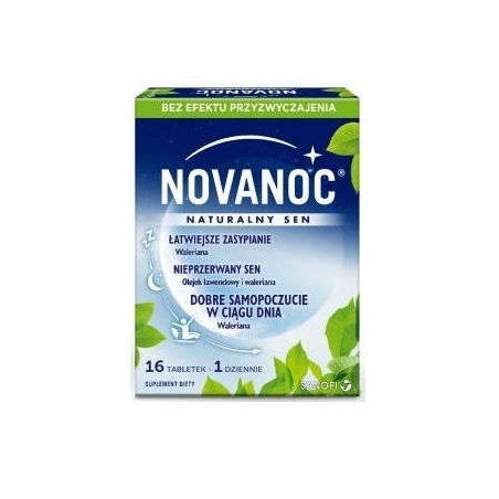 Novanoc Naturalny Sen, 16 tabletek