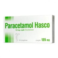 Paracetamol Hasco 0,125g,...