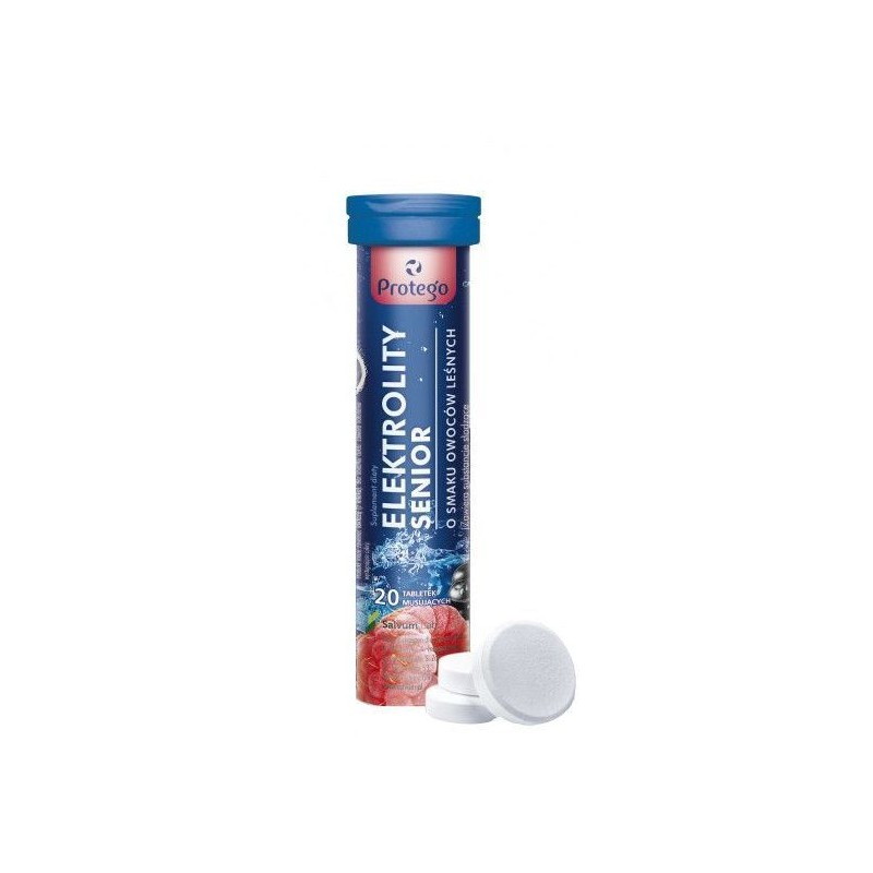 Protego Elektrolity Senior, 20 tabletek musujących