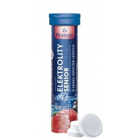 Protego Elektrolity Senior, 20 tabletek musujących