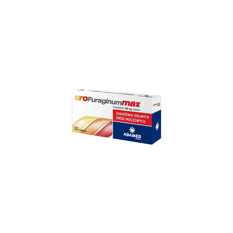 UroFuraginum Max 0,1 g, 30 tabletek
