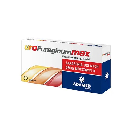 UroFuraginum Max 0,1 g, 30 tabletek