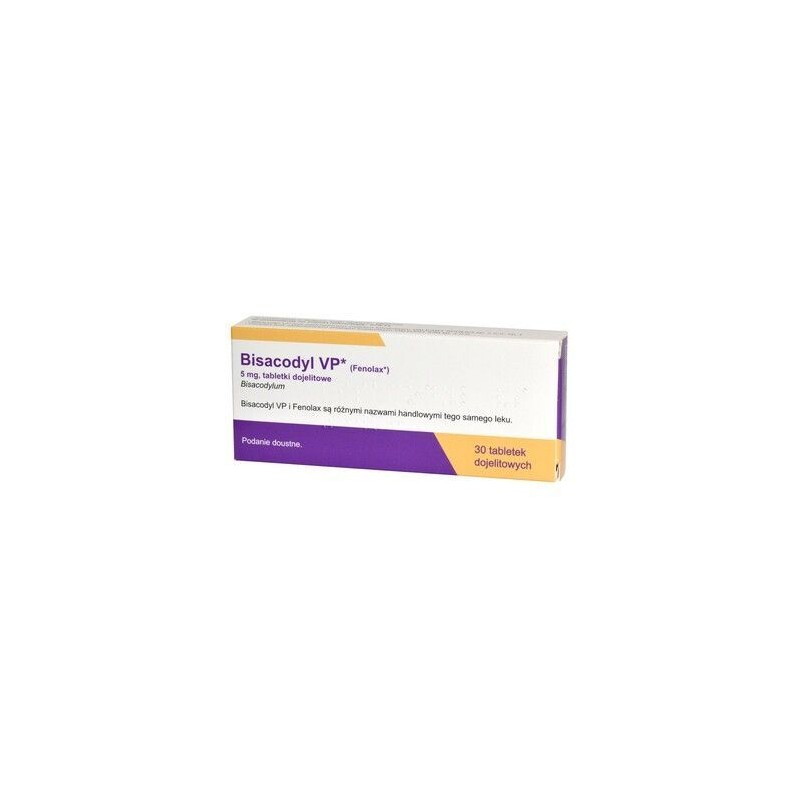 Bisacodyl VP 5 mg, 30 tabletek (PHARMAPOINT)