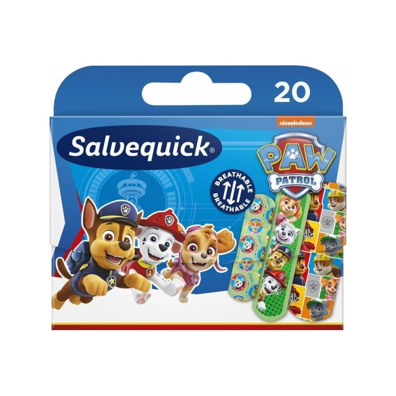 Plastry SALVEQUICK Psi Patrol, 20 sztuk