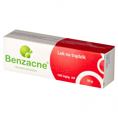 Benzacne żel,  0,1 g/g,  30 g