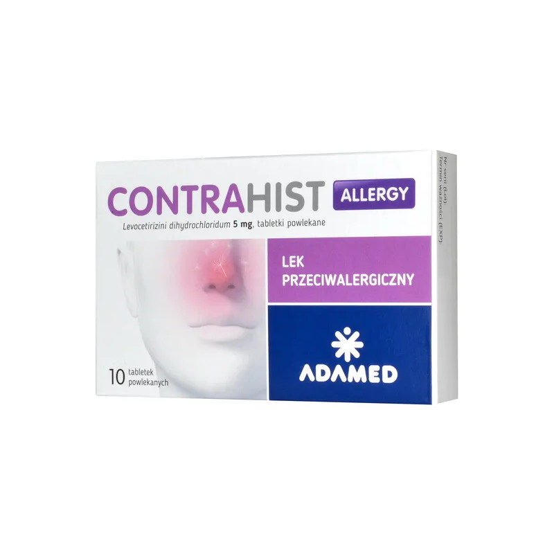 Contrahist Allergy,  5 mg, 10 tabletek