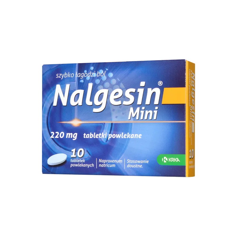 Nalgesin mini 220 mg,  10 tabletek powlekanych
