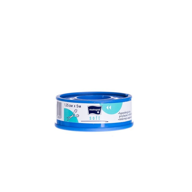 Plaster SOFT TZMO 1,25cm x 5m, 1 sztuka