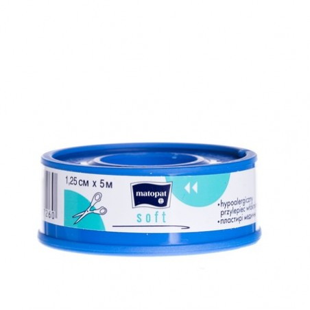 Plaster SOFT TZMO 1,25cm x 5m, 1 sztuka