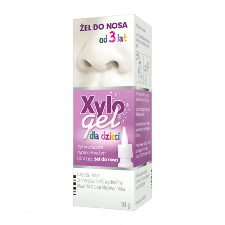 Xylogel 0.05%,  żel do nosa,15 ml
