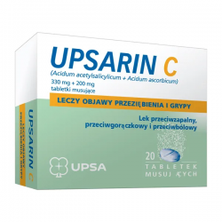 Upsarin C, 330 mg + 200 mg,...