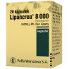 Lipancrea 8 000 j. Ph. Eur. Lipazy, 20 kapsułek