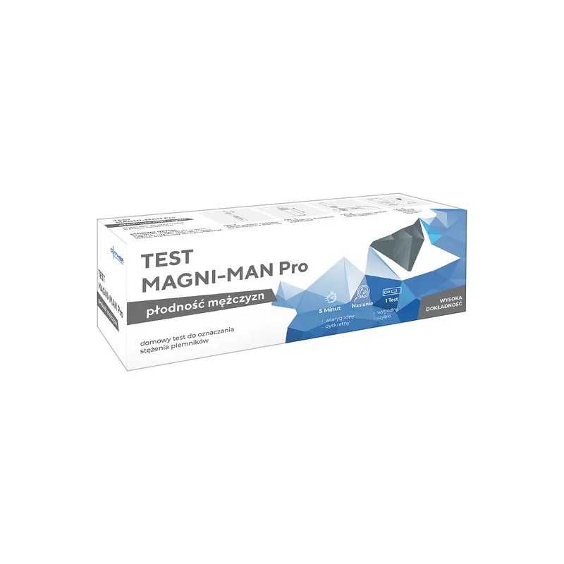 Test Magni-Man Pro, test płodności dla mężczyzn ,1 sztuka, DIATHER