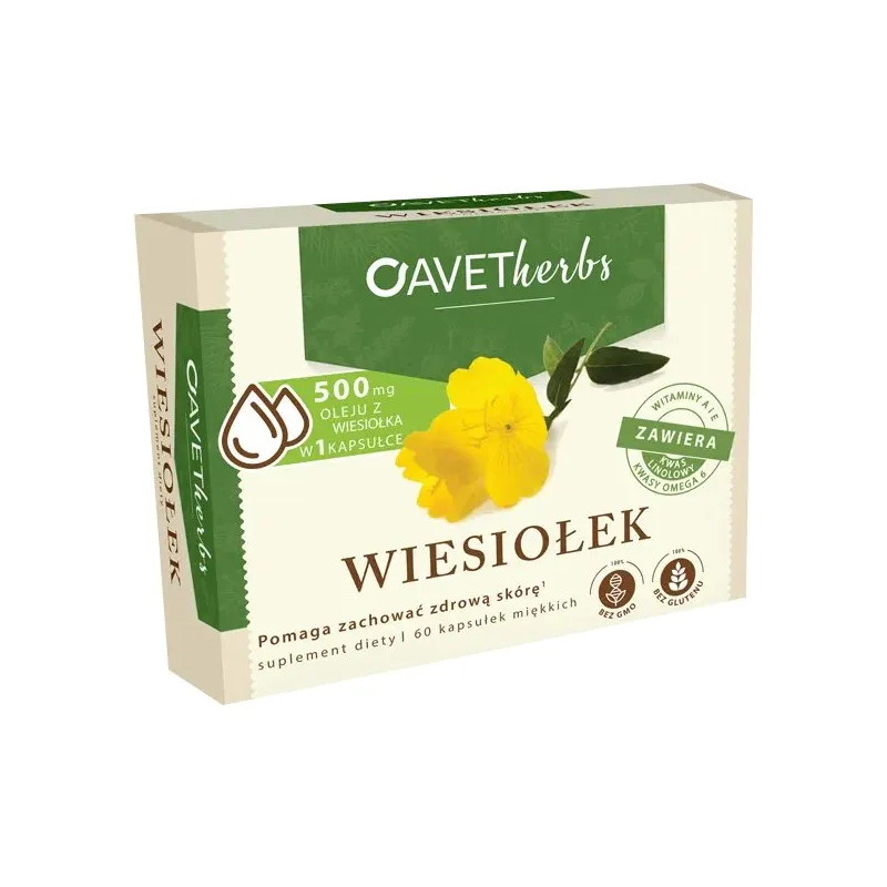 Avet Herbs Wiesiołek, 60 kapsułek