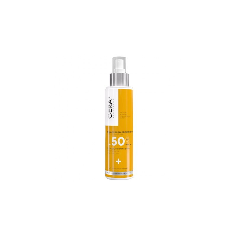 CERA+ SOLUTIONS, Emulsja do ciała SPF50, 150 ml