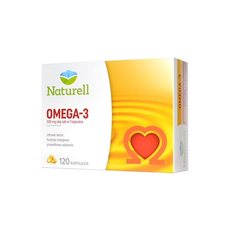 Naturell Omega-3 500 mg 120 kapsułek