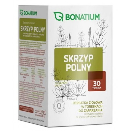 Bonatium Skrzyp polny, herbatka ziołowa, 30 saszetek