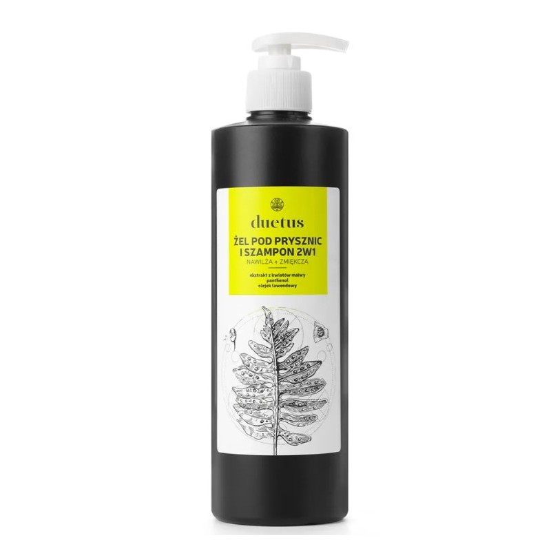 DUETUS Żel pod prysznic i szampon 2w1, 500 ml