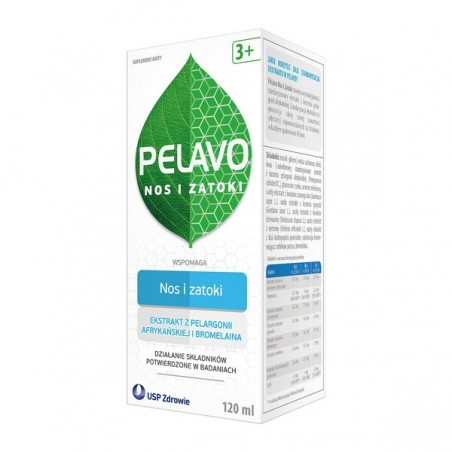 Pelavo nos i zatoki 3+, syrop, 120 ml