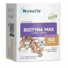Novativ Biotyna Max + Cynk + Krzem, 75 tabletek