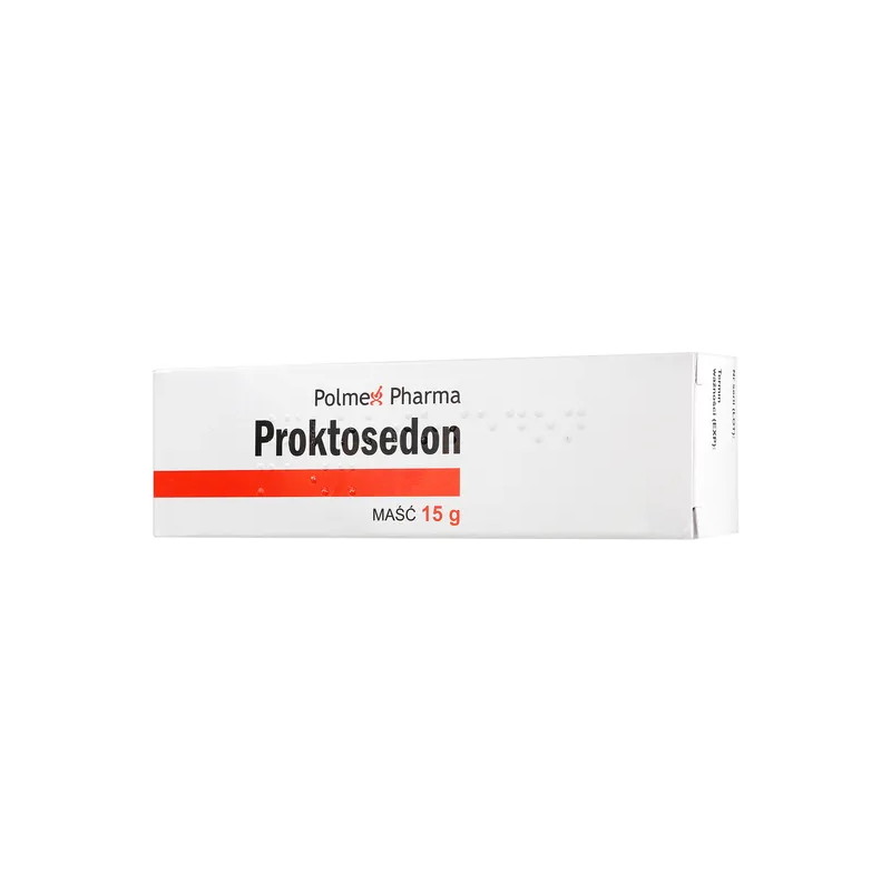 Proktosedon maść (5mg+10mg+5mg+10mg)/ 15 g