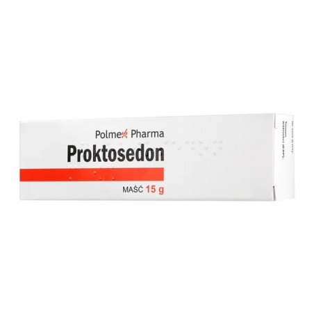 Proktosedon maść (5mg+10mg+5mg+10mg)/ 15 g