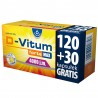 D-Vitum forte Max 4000 j.m.,  150 kapsułek