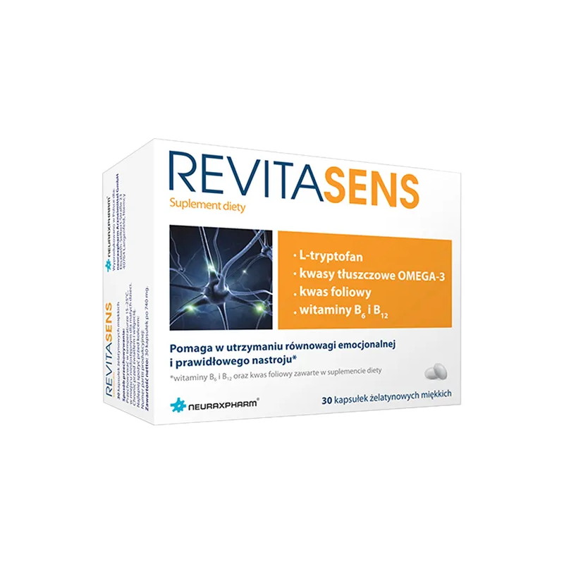 Revitasens, kapsułki żelatynowe miękkie, 30 sztuk