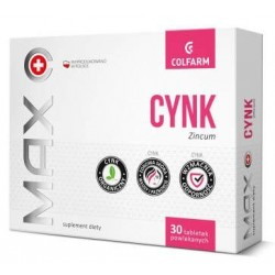 Cynk Max, 30 tabletek