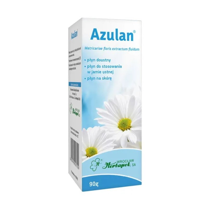 Azulan płyn do stosowania w jamie ustnej i na skórę, 90 g