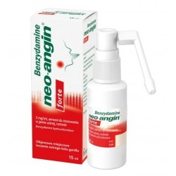 Benzydamine neo-angin forte aerozol 3 mg/ml, 15ml