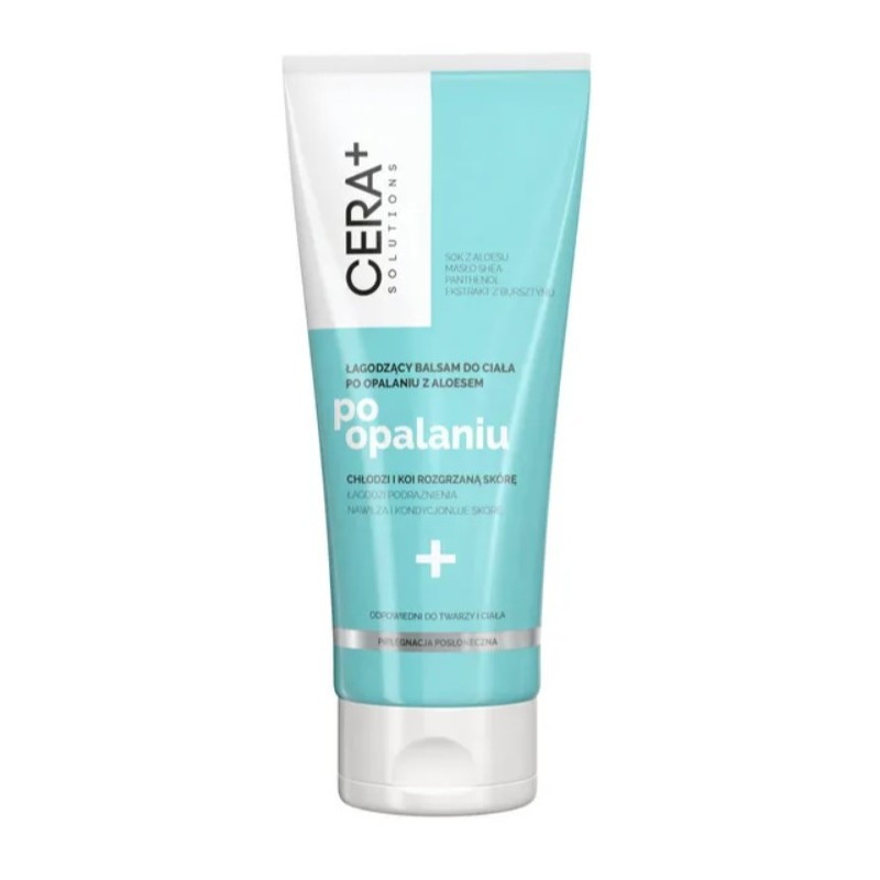 Cera+ Solutions balsam łagodzący do ciała po opalaniu, 200 ml
