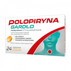 Polopiryna Gardło 8,75 mg, 24 pastylki