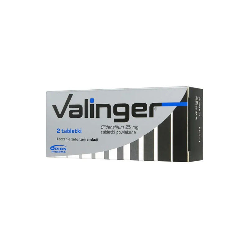 Valinger 25 mg, tabletki powlekane, 2 sztuki