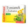 Gardimax Tymianek z Podbiałem + 20 ziół, pastylki do ssania, 24 sztuk