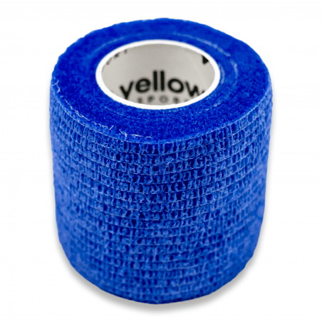 Opaska yellowBAND niebieska, 5cm x 4,5m