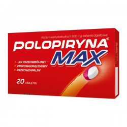 Polopiryna Max, 500 mg,...