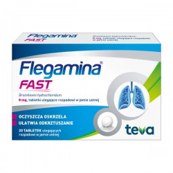 Flegamina Fast 8 mg, 20...