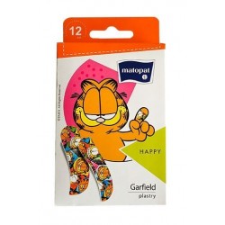 Plastry HAPPY Garfield, 12...