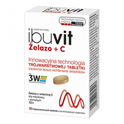 Ibuvit Żelazo + C, tabletki...