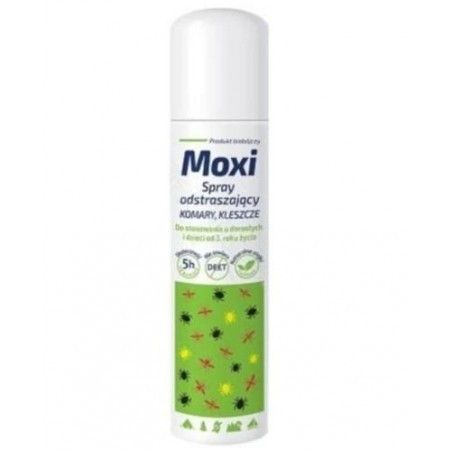 Moxi Spray odstraszający komary i kleszcze, 100 ml