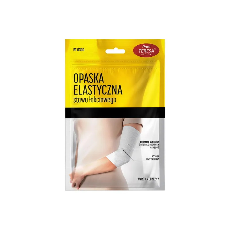 Pani Teresa, opaska elastyczna stawu łokciowego, rozmiar M, 1 sztuka