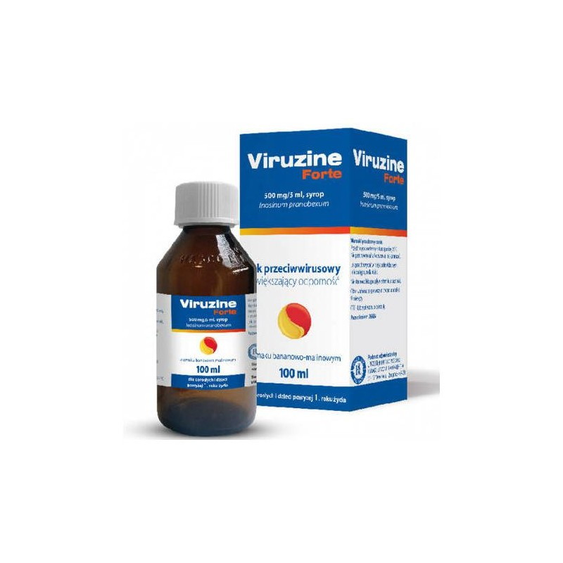 Viruzine Forte syrop 0,5 g/5ml, 100 ml