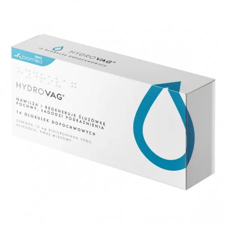 HydroVag, globulki dopochwowe, 14 sztuk