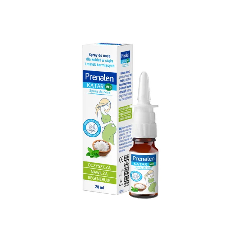 Prenalen Katar, spray do nosa, dla kobiet w ciąży, 20 ml