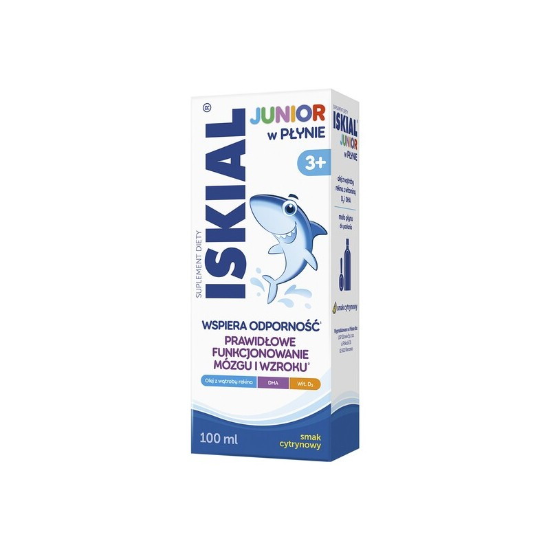 Iskial Junior w płynie 3+ 100 ml