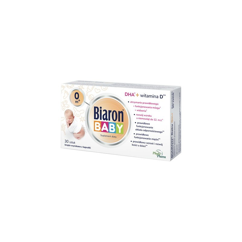 Biaron Baby 0 m+, 30 kapsułek, twist-off
