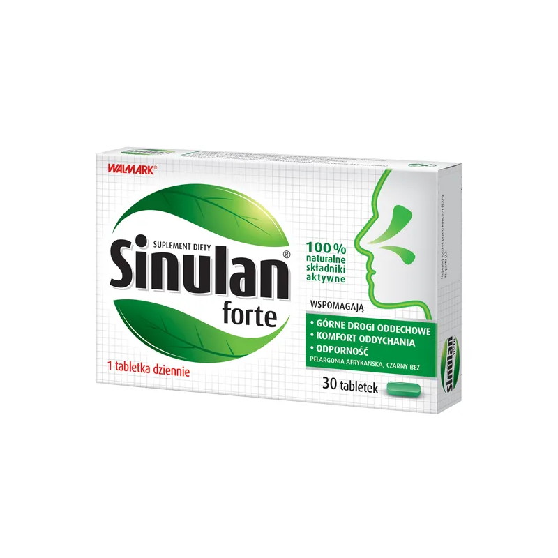 Sinulan Forte, tabletki powlekane, 30 sztuk