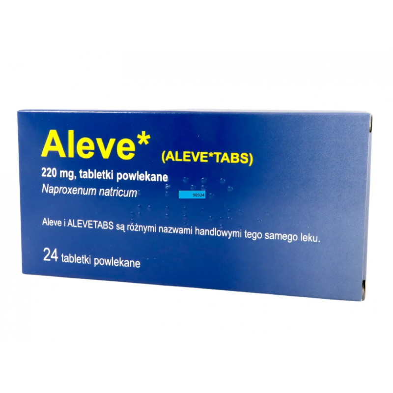 Aleve, 220 mg, tabletki powlekane, 24 sztuki (PHARMAPOINT)
