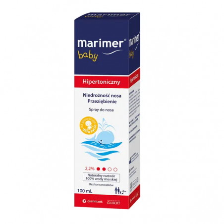 Marimer baby, hipertoniczny spray do nosa, 100 ml